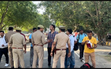 हाई सिक्योरिटी के बीच ईवीएम के साथ पोलिंग पार्टियां रवाना, स्ट्रांग रूम के पास नो ट्रैफिक जोन