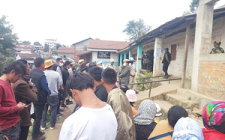 भारी सुरक्षा के बीच मणिपुर के छह मतदान केंद्रों पर पुनर्मतदान जारी