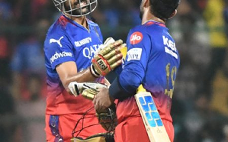 आईपीएल 2024 : डु प्लेसिस ने गुजरात टाइटंस पर 4 विकेट से जीत के साथ बेंगलुरु की प्लेऑफ की उम्मीद बचाए रखी