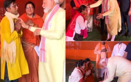 पीएम मोदी ने की भाजपा कार्यकर्ताओं से मुलाकात, भावुक कर देने वाला वीडियो वायरल