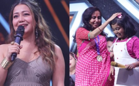 'सुपरस्टार सिंगर 3' की प्रतियोगी देवनश्रिया जैसी बेटी चाहती हैं नेहा कक्कड़