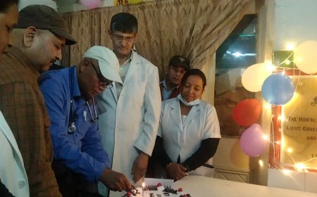 नैनीताल में बी.डी. पांडे अस्पताल में धूमधाम से मनाया गया नर्स दिवस