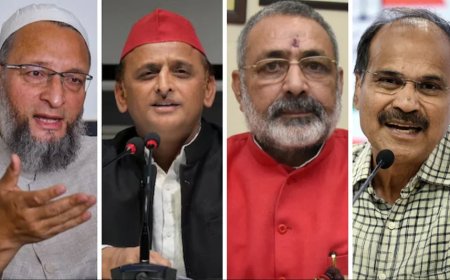 शुरू हुआ चौथे चरण का मतदान; अखिलेश, ओवैसी, अधीर रंजन, गिरिराज का इम्तिहान