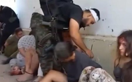 इजरायली महिला सैनिकों के अपहरण का वीडियो सामने आया