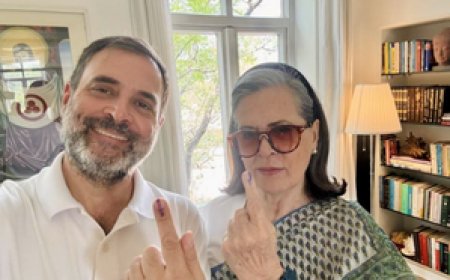 नई दिल्ली सीट पर नहीं है कांग्रेस का उम्मीदवार; सोनिया, राहुल, प्रियंका ने किया मतदान