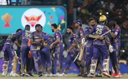 कोलकाता नाइट राइडर्स ने हैदराबाद को 8 विकेट से हराकर तीसरी बार आईपीएल खिताब जीता