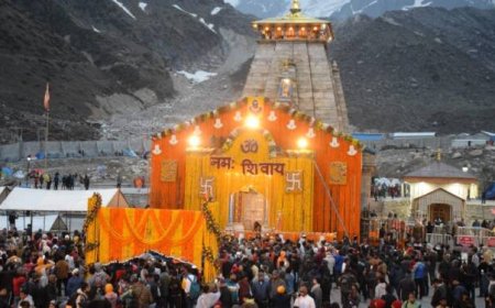 श्री केदारनाथ धाम में 18 दिनों में 5 लाख से अधिक श्रद्धालुओं ने बाबा के दर्शन किए!