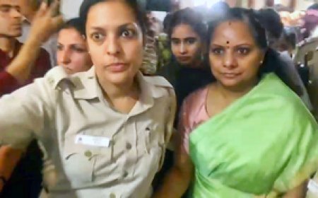 Delhi Liquor Scam: दिल्ली शराब घोटाले में के. कविता और अन्य के लिए प्रोडक्शन वारंट जारी