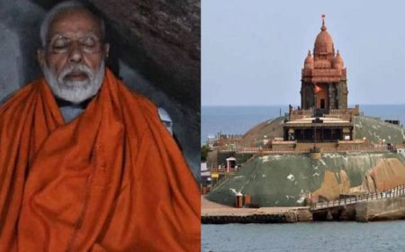 प्रतापगढ़, केदारनाथ और अब कन्याकुमारी, पीएम मोदी का चुनावी अभियान के बाद आध्यात्मिक पैगाम