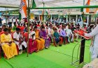 बलौदाबाज़ार घटना पर कांग्रेस का प्रदर्शन, बीजापुर में कवासी लखमा ने  गृह मंत्री विजय शर्मा से मांगा इस्तीफा