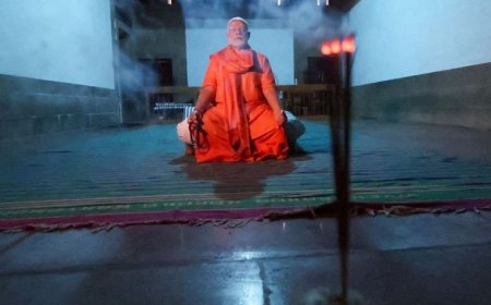पीएम मोदी मौन साधना में लीन, चुनाव प्रचार अभियान खत्म, आज होगी वोटिंग