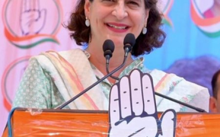यूपी में कार्यकर्ता बूथ पर खड़े रहे, अखिलेश यादव को जीत की बधाई : प्रियंका गांधी