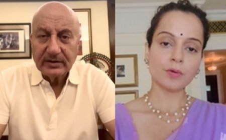 थप्पड़ कांड पर कंगना के सपोर्ट में आए अनुपम खेर, कहा- कांस्टेबल के खिलाफ हो कार्रवाई