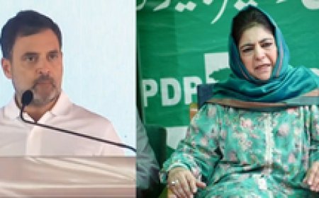 जम्मू-कश्मीर के रियासी में आतंकी हमला , राहुल गांधी-महबूबा मुफ्ती समेत कई नेताओं ने घटना पर दुख जताया