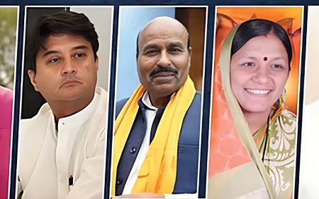 पीएम मोदी की नई टीम में शिवराज समेत MP के पांच सदस्य शामिल, तीन कैबिनेट और दो राज्य मंत्री बने