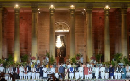 अमित शाह को गृह और राजनाथ सिंह को फिर से रक्षा मंत्रालय, अधिकतर मंत्रियों के विभाग बरकरार