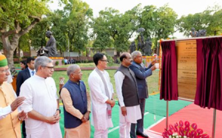 संसद परिसर में बना प्रेरणास्थल हर भारतीय के लिए तीर्थ स्थल से कम नहीं : उपराष्ट्रपति