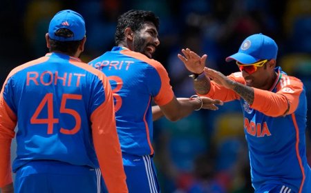 T20 World Cup : सूर्यकुमार यादव और बुमराह के दम पर भारत की सुपर जीत