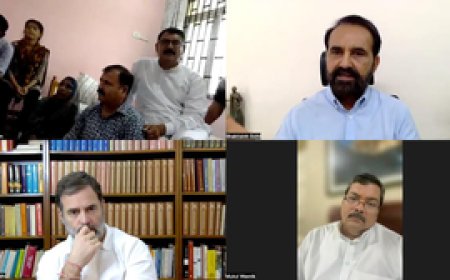 राजकोट गेमिंग जोन ह‍ादसा : पीड़‍ितों के परिजनों से राहुल गांधी ने जूम कॉल पर बात की