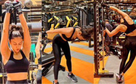 रकुल प्रीत सिंह ने वर्कआउट करते हुए शेयर की तस्वीरें, कहा- 'स्ट्रगल असली है'