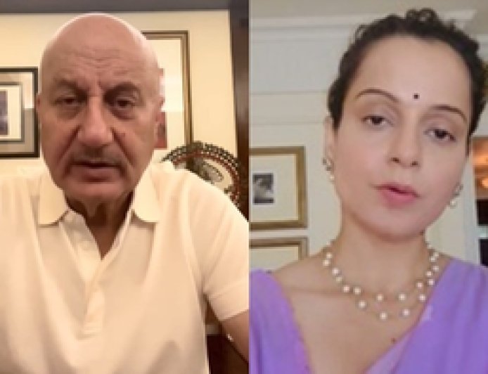 थप्पड़ कांड पर कंगना के सपोर्ट में आए अनुपम खेर, कहा- कांस्टेबल के खिलाफ हो कार्रवाई