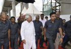 नीतीश ने संग्रहालय टनल निर्माण का लिया जायजा, निर्माण कार्य तेज करने के दिए निर्देश