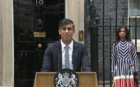 सुनक ने ब्रिटेन के प्रधानमंत्री पद से दिया इस्तीफा, जल्द ही छोड़ेंगे कंजर्वेटिव नेता का पद