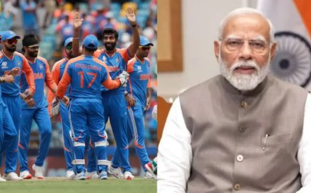 टी-20 विश्व कप 2024 की जीत के बाद पीएम मोदी से मिली टीम इंडिया, रोहित शर्मा ने वर्ल्ड कप की चुनौतियों पर की बातचीत