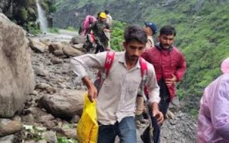 आदि कैलाश यात्रा मार्ग बंद, तवाघाट में फंसे 23 यात्रियों को किया रेस्क्यू