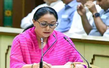 डिप्टी सीएम दिया कुमारी ने पेश किया भजनलाल सरकार का पहला पूर्ण बजट, हर वर्ग के लिए बड़ी राहत, कई अहम घोषणाएं