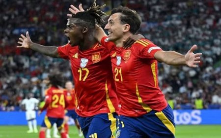 EURO Cup Final : स्पेन ने इंग्लैंड को 2-1 से हराया और चौथी बार जीता यूरो खिताब