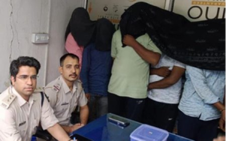 हजारीबाग में छह करोड़ के ब्राउन शुगर के साथ इंटर-स्टेट गैंग के छह सदस्य गिरफ्तार