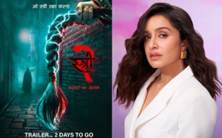एक्‍ट्रेस श्रद्धा कपूर ने हॉरर-कॉमेडी फिल्म 'स्त्री 2' का पोस्‍टर किया शेयर