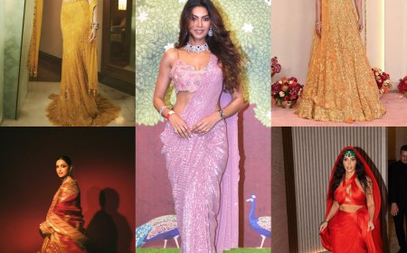 अनंत अंबानी-राधिका मर्चेंट की शादी में सितारों का जमावड़ा: अनन्या, दीपिका और प्रियंका का जलवा