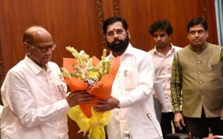 महाराष्ट्र: विधानसभा चुनाव से पहले राजनीतिक हलचल तेज, सीएम शिंदे और शरद पवार की मुलाकात पर सियासी चर्चा