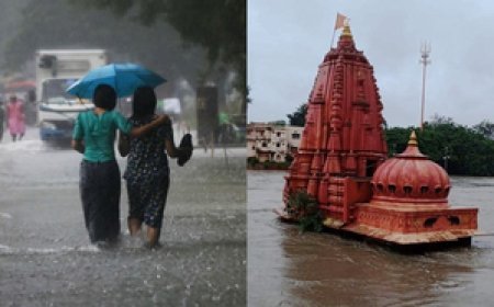 मध्य प्रदेश में बारिश का दौर जारी, उज्जैन में मंदिरों तक पहुंचा पानी