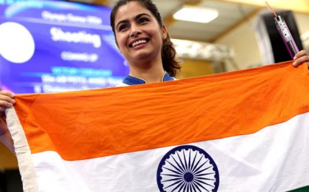 समापन समारोह में भारत की ध्वजवाहक बनने पर मनु भाकर ने खुशी जताई, कहा ‘यह अवसर जीवन में एक बार मिलता है