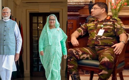 प्रधानमंत्री मोदी का बांग्लादेश के सैन्य नेतृत्व से संपर्क: शांति बहाली पर जोर