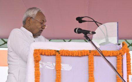 सीएम नीतीश कुमार ने किया एक साल के अंदर 10 लाख रोजगार देने का ऐलान