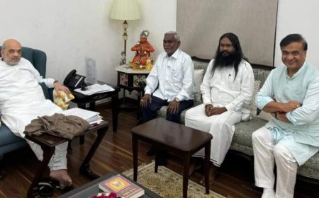 पीएम मोदी से मिले झारखंड भाजपा अध्यक्ष बाबूलाल मरांडी, अमित शाह से रघुवर दास और शिवराज से चंपई सोरेन ने की मुलाकात