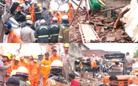 मेरठ में तीन मंजिला मकान गिरने से अब तक सात लोगों की मौत, रेस्क्यू जारी