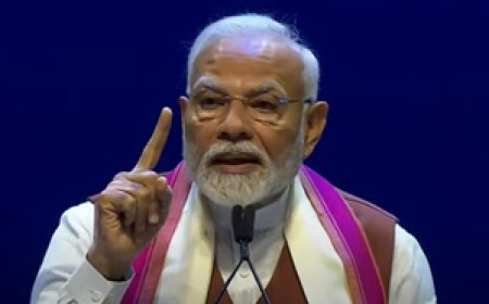 भारत अब नेतृत्व करता है, देश अब रुकने या थमने वाला नहीं : प्रधानमंत्री मोदी