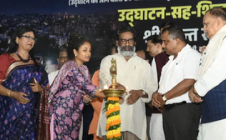 हेमंत सोरेन ने रांची में फ्लाईओवर और रोड कनेक्टिविटी की 3,264 करोड़ की योजनाओं का किया लोकार्पण