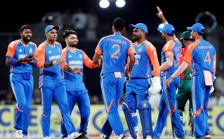 भारत ने पहले टी20 में बांग्लादेश को 7 विकेट से दी करारी शिकस्त