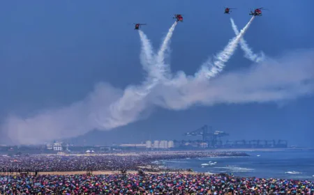 भारतीय वायुसेना के एयर शो में हादसा, चेन्नई में तीन की मौत