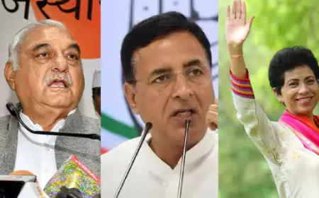 चुनावी नतीजों से पहले कांग्रेस में सत्ता की रणनीति: कौन बनेगा हरियाणा का मुख्यमंत्री?