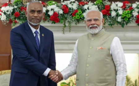 भारत की 'पड़ोसी प्रथम' नीति में मालदीव का अहम स्थान: पीएम मोदी