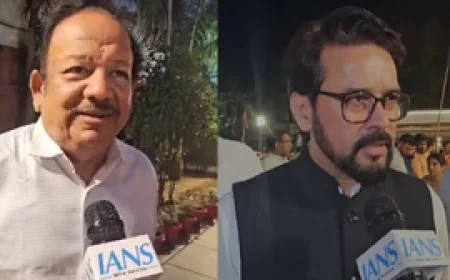 हरियाणा में भाजपा की जीत पर पार्टी नेताओं ने जताई खुशी, जनता का क‍िया धन्‍यवाद