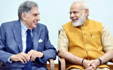 रतन टाटा के निधन पर पीएम मोदी ने जताया शोक, कहा 'देश ने एक महान उद्योगपति खो दिया