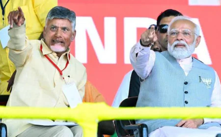पीएम मोदी के गुरूमंत्र से बीजेपी ने पलटा गेम - चंद्रबाबू नायडू